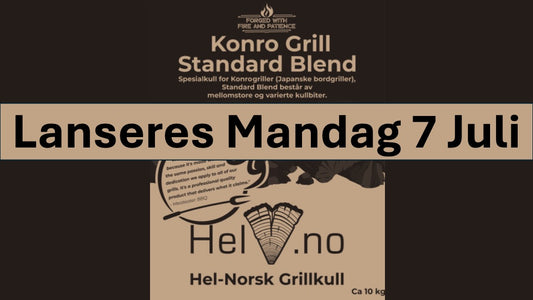 Konro Grill Standard Blend  10KG - KOMMER SNART