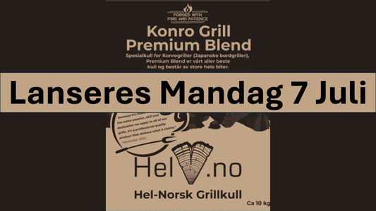 Konro Grill Premium Blend 10KG - KOMMER SNART